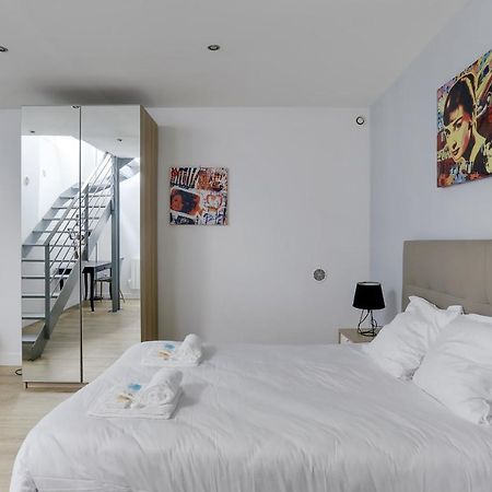 170 Suite Angouleme Large Duplex Style Apt With1 Bdr Paris Central Dış mekan fotoğraf