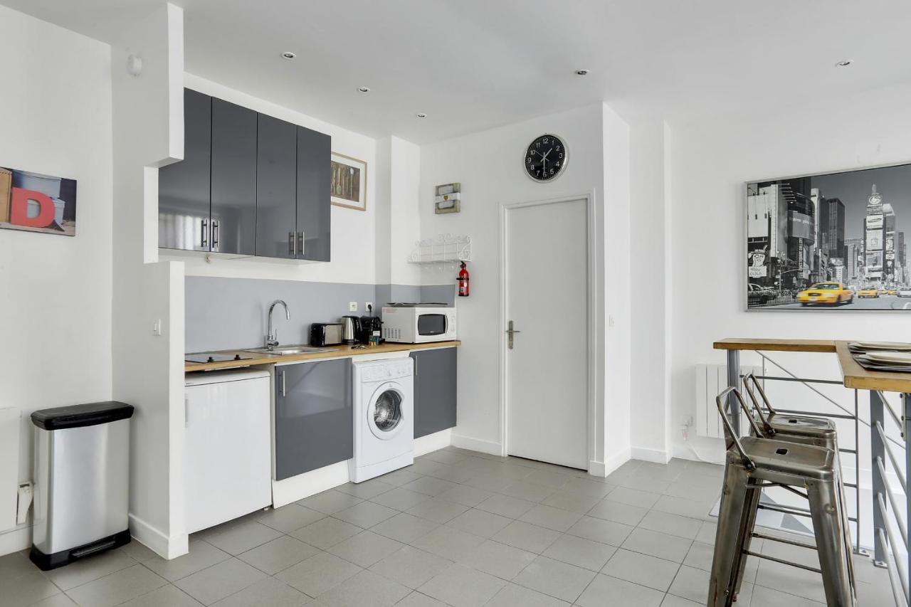 170 Suite Angouleme Large Duplex Style Apt With1 Bdr Paris Central Dış mekan fotoğraf