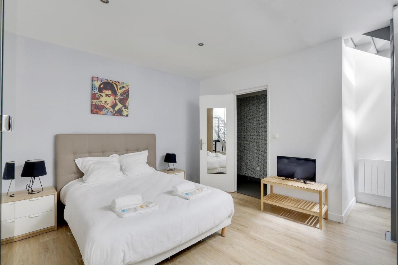 170 Suite Angouleme Large Duplex Style Apt With1 Bdr Paris Central Dış mekan fotoğraf